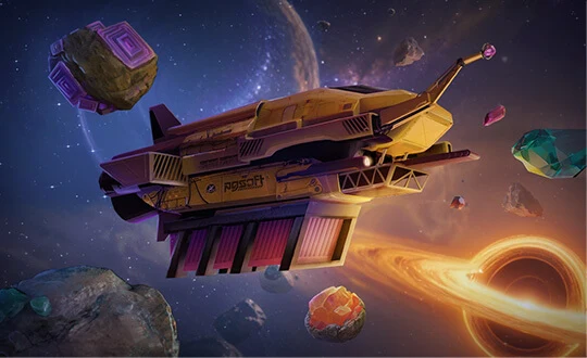 เกมสล็อต Galaxy Miner ค่าย PG SOFT